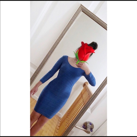 Arden B Dresses & Skirts - Arden B blue bodycon mini dress